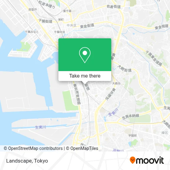 Landscape map