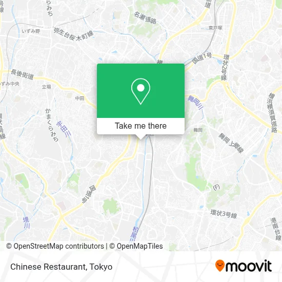 Chinese Restaurant map
