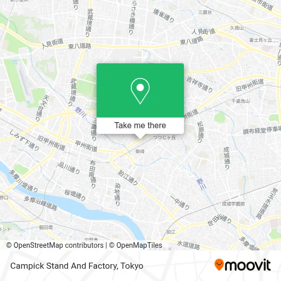 Campick Stand And Factory map