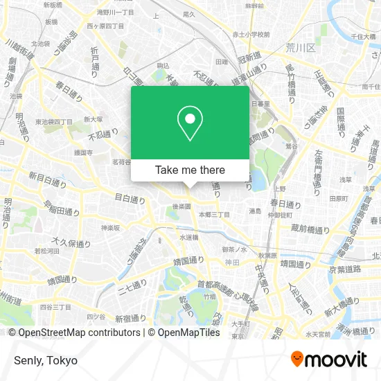 Senly map