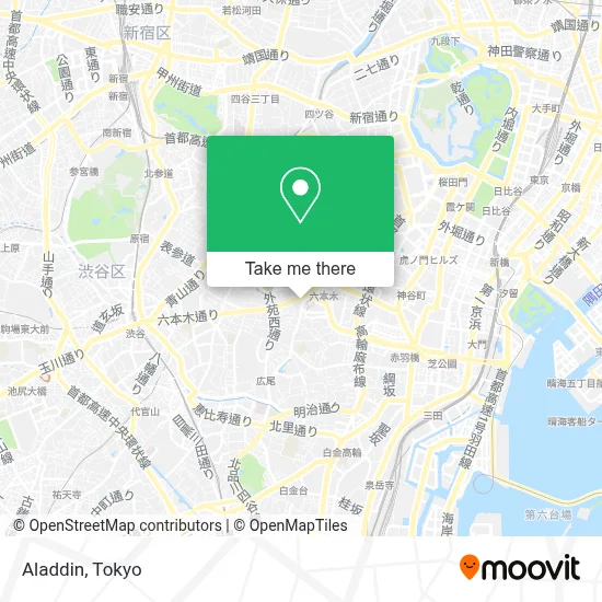 Aladdin map