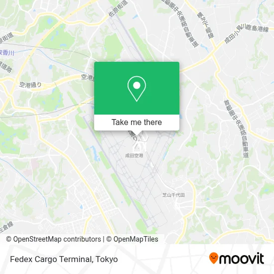 Fedex Cargo Terminal map