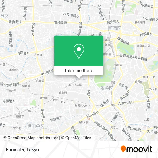 Funicula map