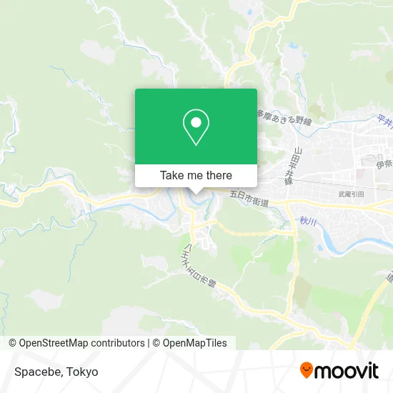Spacebe map