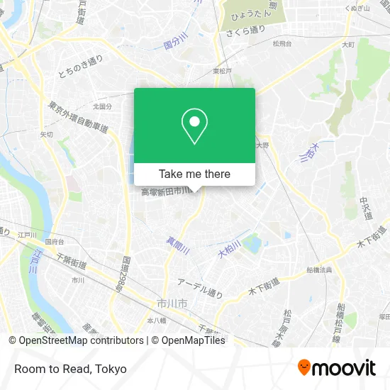 Room to Read map
