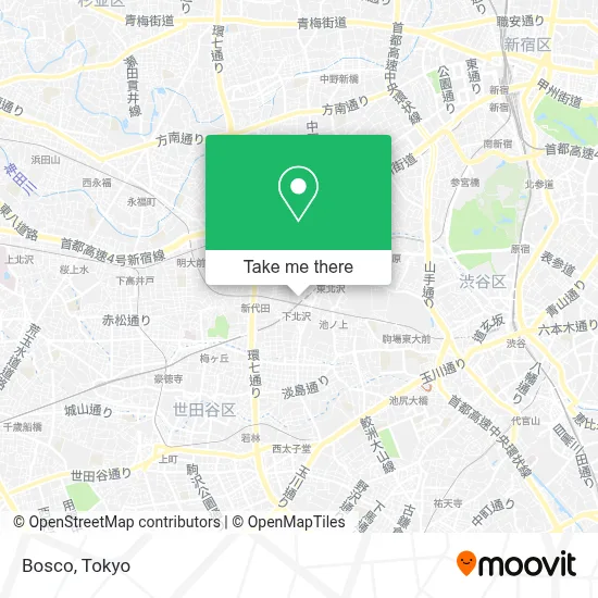 Bosco map