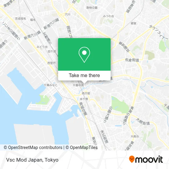Vsc Mod Japan map