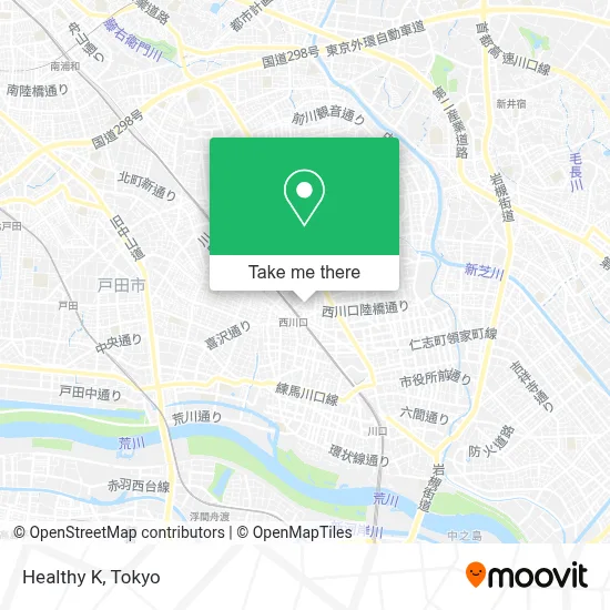 Healthy K map