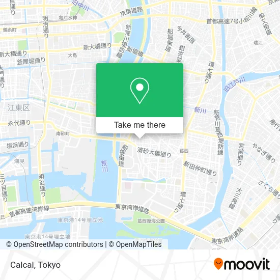 Calcal map