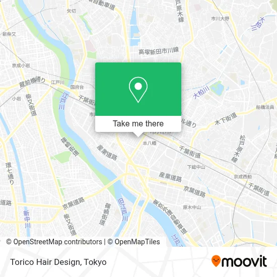 Torico Hair Design map