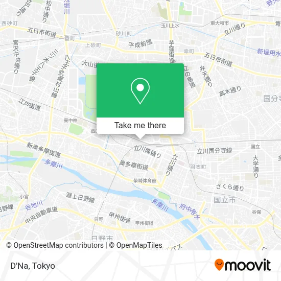 D'Na map
