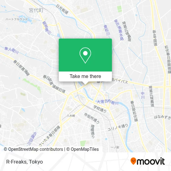 R-Freaks map