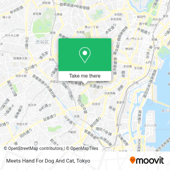 Meets Hand For Dog And Cat map