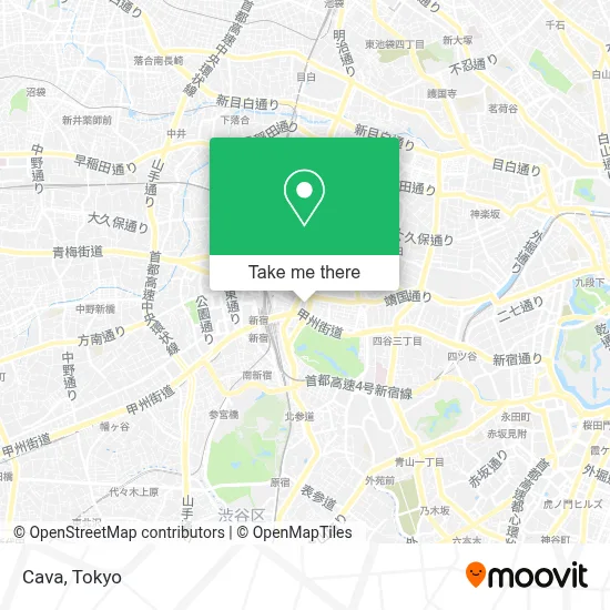 Cava map