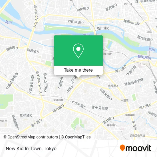 New Kid In Town map