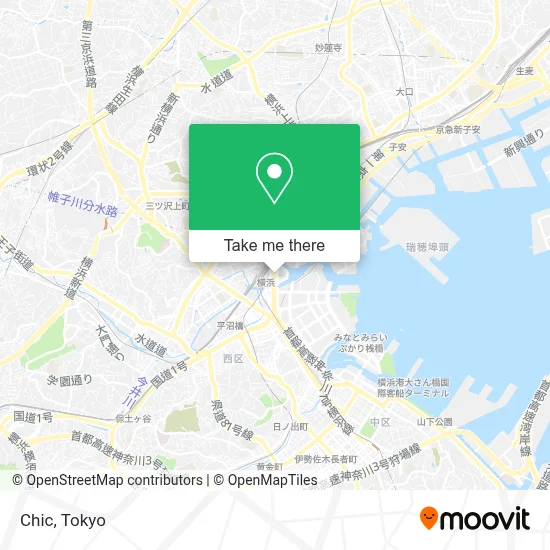 Chic map