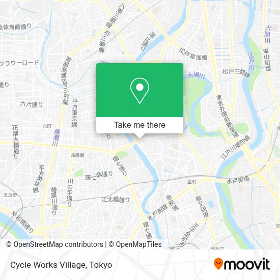 Cycle Works Village map