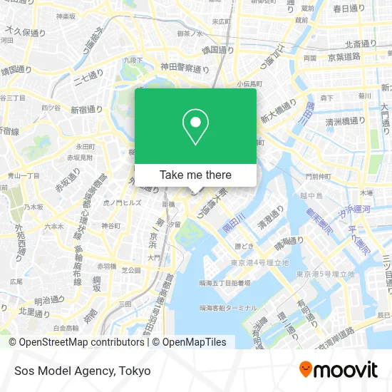 Sos Model Agency map