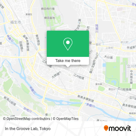 In the Groove Lab map