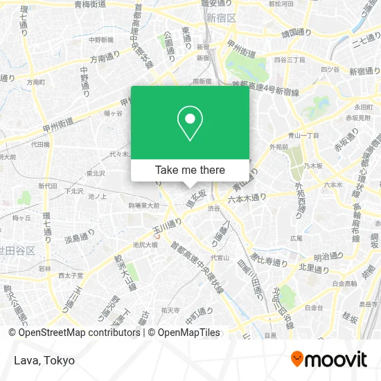 Lava map