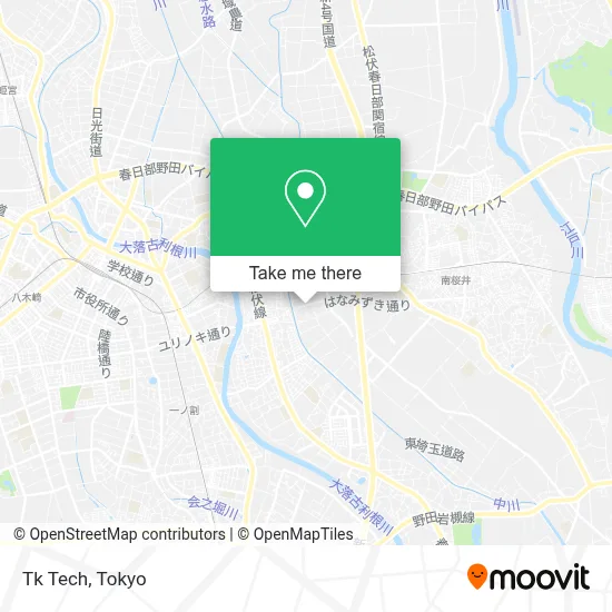 Tk Tech map