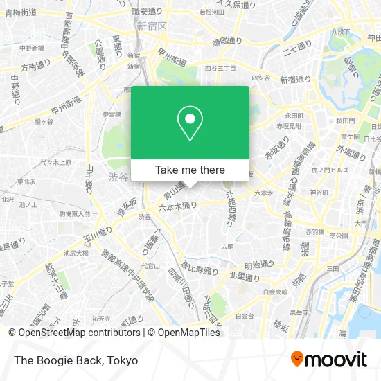 The Boogie Back map