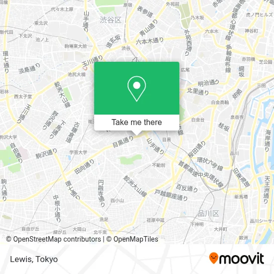 Lewis map