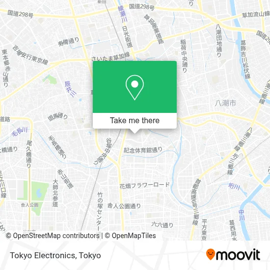 Tokyo Electronics map