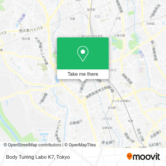 Body Tuning Labo K7 map