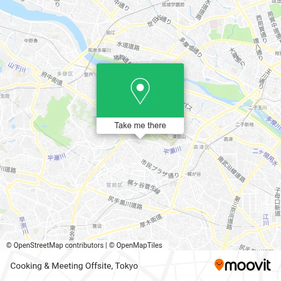 Cooking & Meeting Offsite map