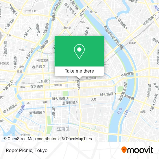 Rope' Picnic map