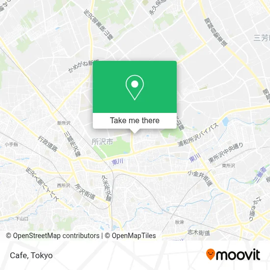Cafe map