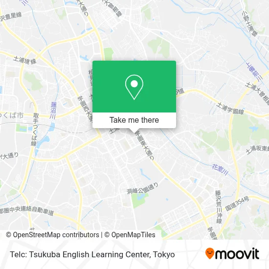 Telc: Tsukuba English Learning Center map
