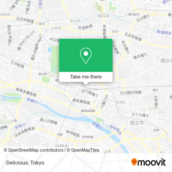 Delicious map