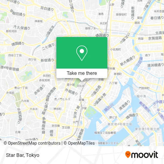 Star Bar map