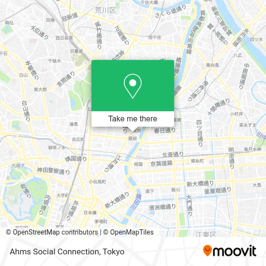 Ahms Social Connection map