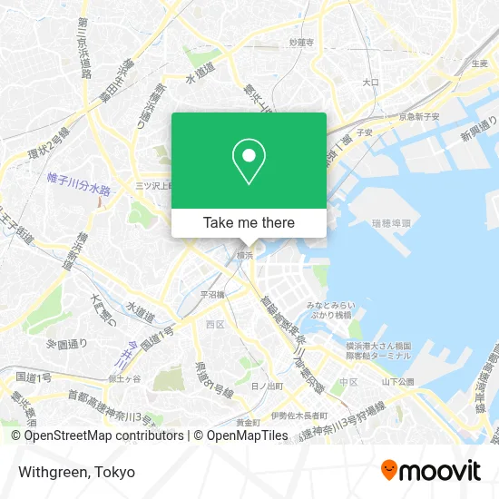 Withgreen map