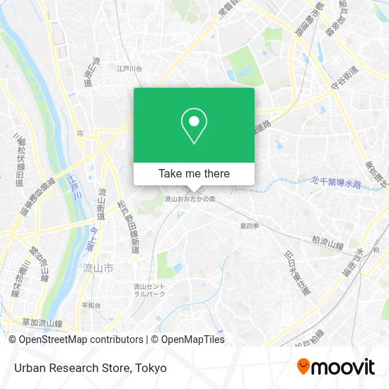 Urban Research Store map