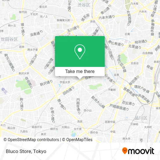 Bluco Store map