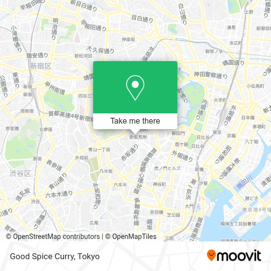 Good Spice Curry map