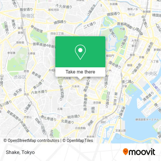 Shake map