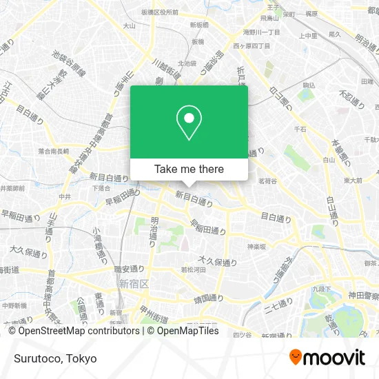 Surutoco map