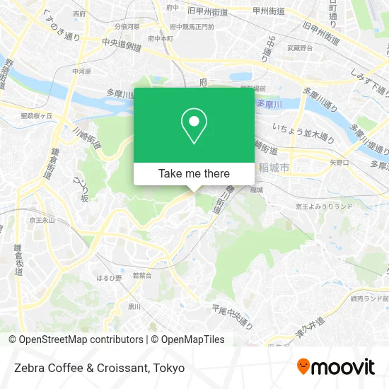 Zebra Coffee & Croissant map