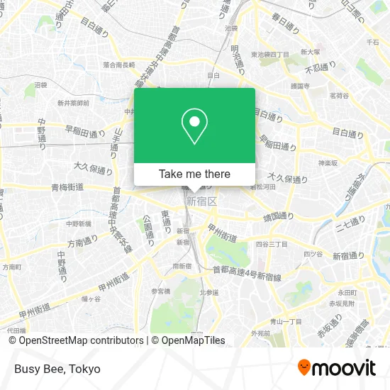 Busy Bee map