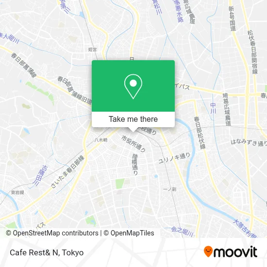 Cafe Rest& N map