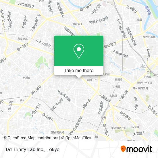Dd Trinity Lab Inc. map