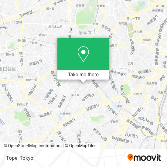 Tope map