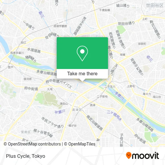 Plus Cycle map