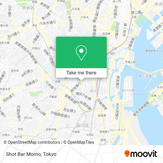 Shot Bar Momo map
