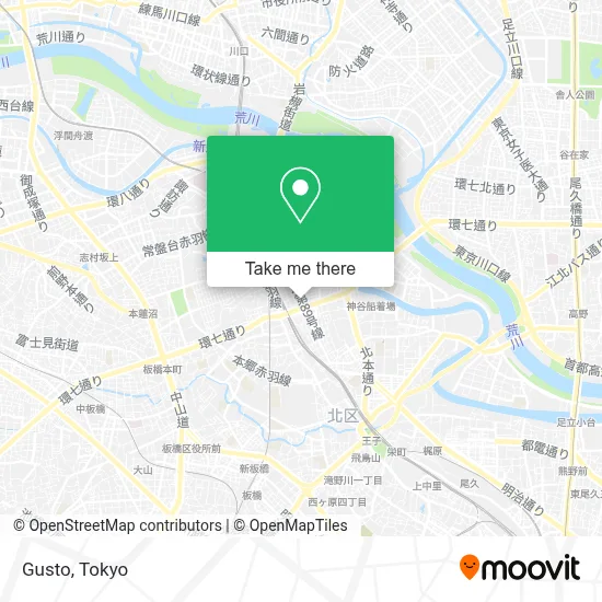 Gusto map
